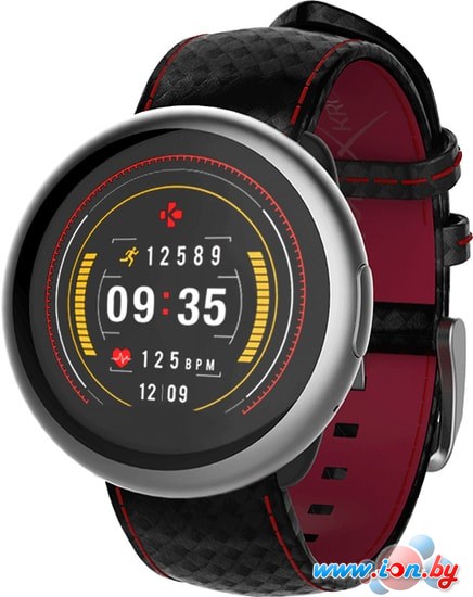 Умные часы MyKronoz ZeRound 2 HR Premium (черный/красный) в Бресте