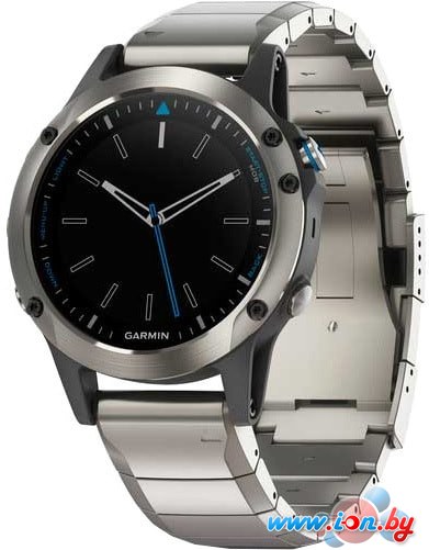 Умные часы Garmin Quatix 5 Sapphire (серебристый) в Могилёве