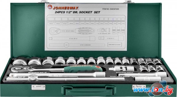 Набор торцевых головок Jonnesway S04H4724S 24 предмета в Гомеле