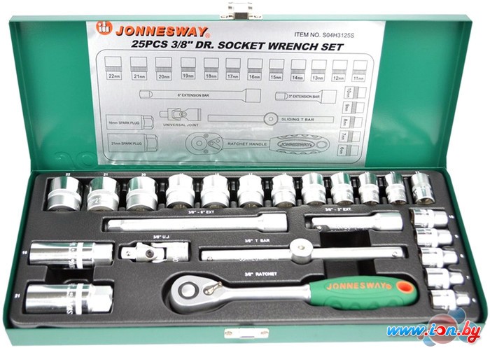 Универсальный набор инструментов Jonnesway S04H3125S (24 предмета) в Минске