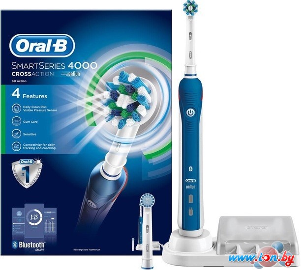 Электрическая зубная щетка Braun Oral-B SmartSeries 4000 CrossAction в Бресте