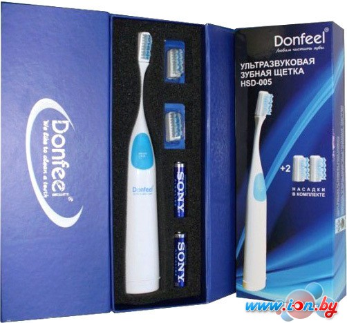 Электрическая зубная щетка Donfeel HSD-005 (голубой) в Минске