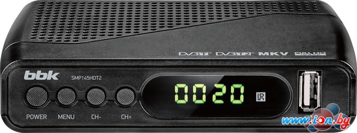 Приемник цифрового ТВ BBK SMP145HDT2 (серый) в Витебске