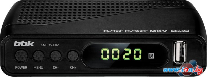 Приемник цифрового ТВ BBK SMP145HDT2 (черный) в Гомеле