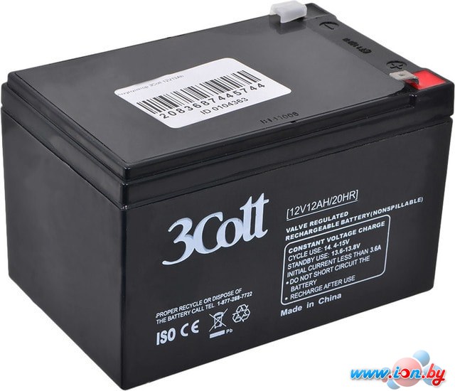 Аккумулятор для ИБП 3Cott 3C-12120-5S (12В/12 А·ч) в Бресте
