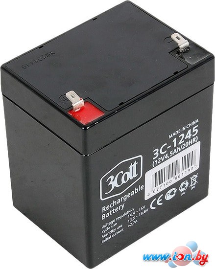 Аккумулятор для ИБП 3Cott 3C-1245-5S (12В/4.5 А·ч) в Бресте