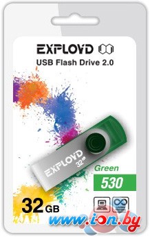 USB Flash Exployd 530 32GB (зеленый) [EX032GB530-G] в Могилёве