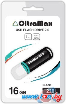 USB Flash Oltramax 230 16GB (черный) [OM-16GB-230-Black] в Могилёве