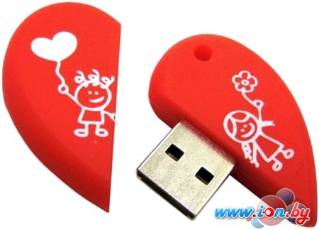 USB Flash SmartBuy Wild series Сердце 16GB (красный) в Бресте