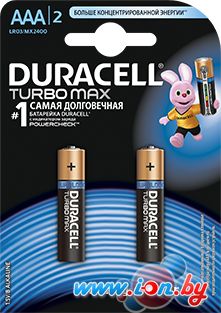 Батарейки DURACELL AAA Turbomax 2 шт. в Витебске