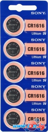 Батарейки Sony CR1616 5 шт. [CR1616BEA] в Бресте