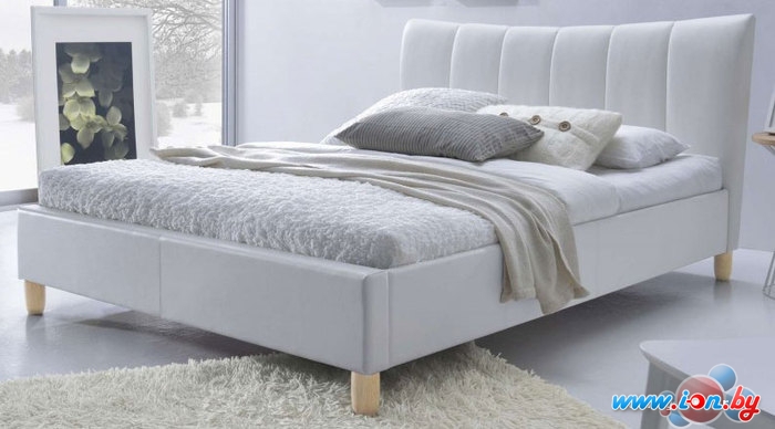 Кровать Halmar Sandy 200x160 (белый) в Гомеле