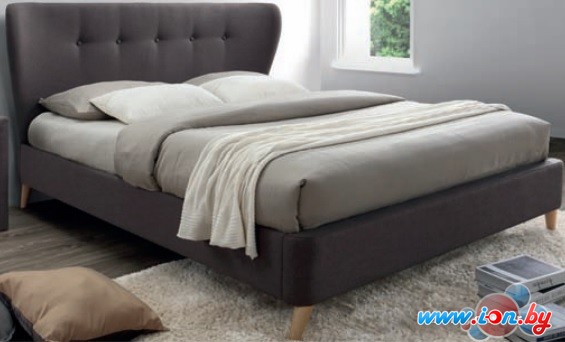 Кровать Halmar Viena 160x200 (коричневый/бук) в Гомеле