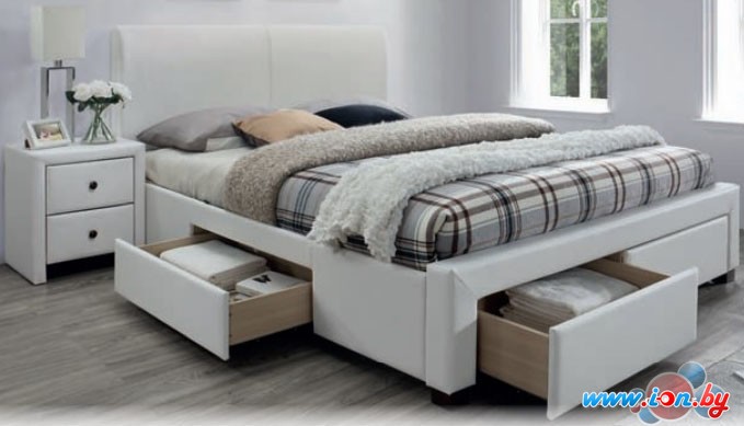 Кровать Halmar Modena 2 160x200 (белый) в Витебске