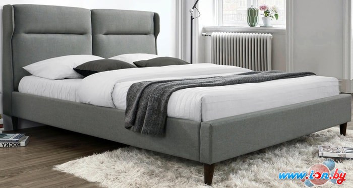 Кровать Halmar Santino 160x200 (серый) в Могилёве