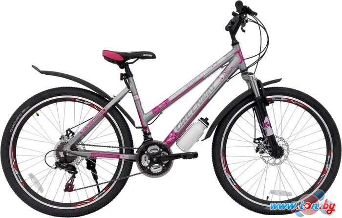 Велосипед Greenway Colibri-L 26 (серый/розовый, 2018) в Бресте