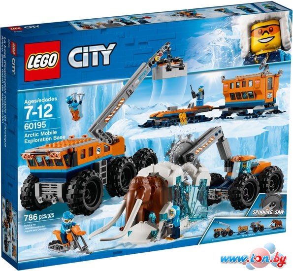 Конструктор LEGO City 60195 Передвижная арктическая база в Бресте