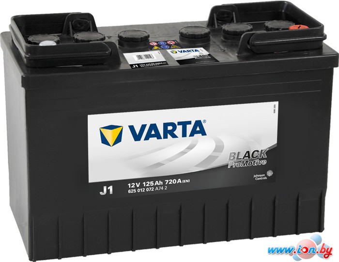 Автомобильный аккумулятор Varta Promotive Black 625 012 072 (125 А/ч) в Бресте