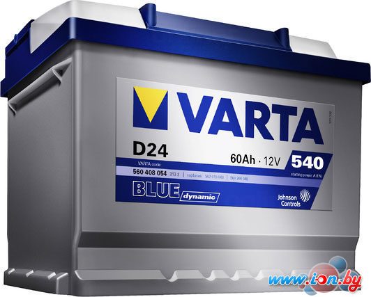 Автомобильный аккумулятор Varta Blue Dynamic C22 552 400 047 (52 А/ч) в Бресте