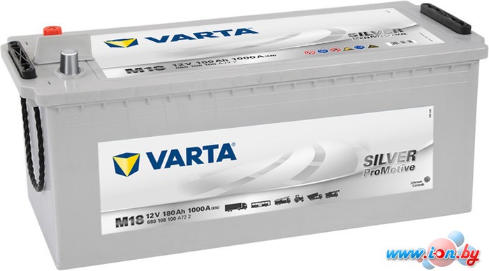 Автомобильный аккумулятор Varta Promotive Silver 680 108 100 (180 А/ч) в Могилёве