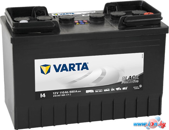 Автомобильный аккумулятор Varta Promotive Black 610 047 068 (110 А·ч) в Бресте