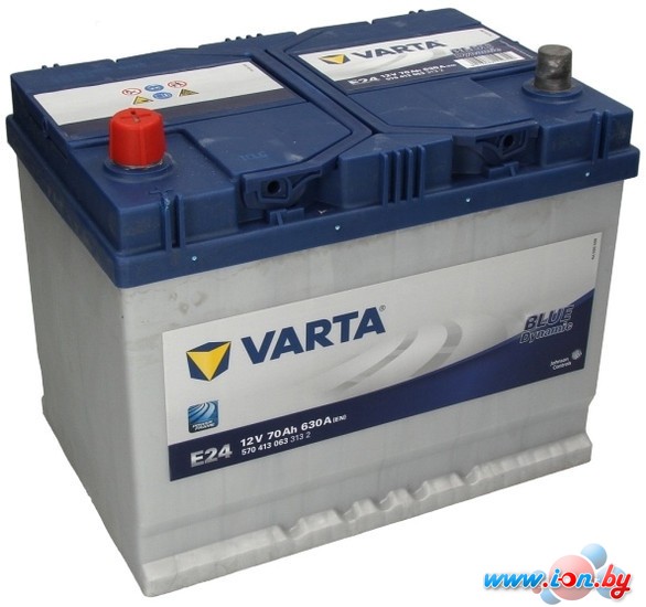 Автомобильный аккумулятор Varta Blue Dynamic E24 570 413 063 (70 А/ч) в Бресте