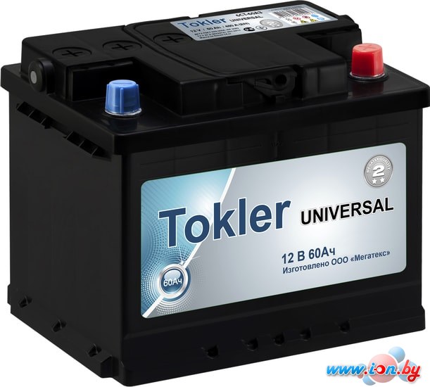 Автомобильный аккумулятор Tokler Universal 60 R (60 А·ч) в Бресте