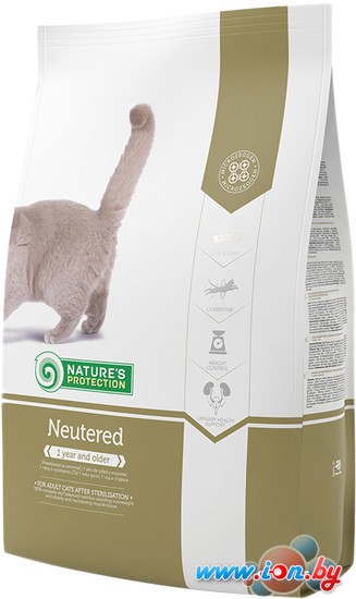Корм для кошек Natures Protection Neutered 2 кг в Гомеле