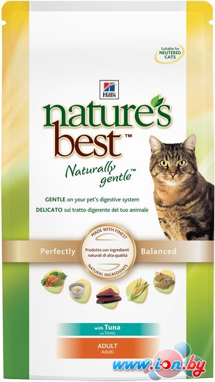 Корм для кошек Hills Nature's Best Feline Adult with Tuna 2 кг в Гомеле