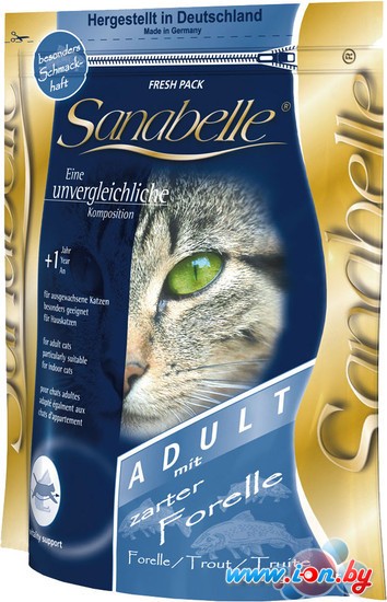 Корм для кошек Bosch Sanabelle Adult with Trout 0.4 кг в Бресте