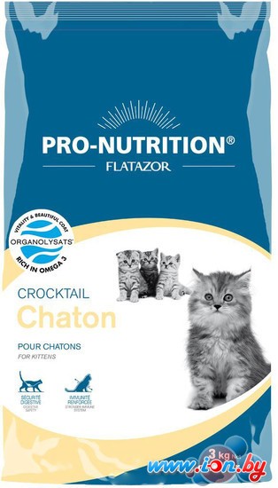 Корм для кошек Flatazor Crocktail Chaton 3 кг в Могилёве
