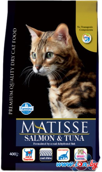 Корм для кошек Farmina Matisse Salmon & Tuna 0.4 кг в Могилёве