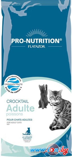 Корм для кошек Flatazor Crocktail Adulte Poissons 3 кг в Могилёве