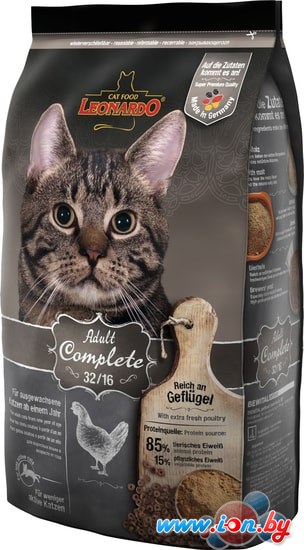 Корм для кошек Leonardo Adult Complete 32/16 15 кг в Гомеле