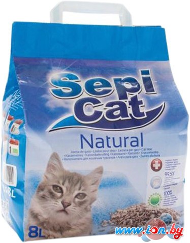 Наполнитель для туалета Sepicat Natural 8 л в Гродно