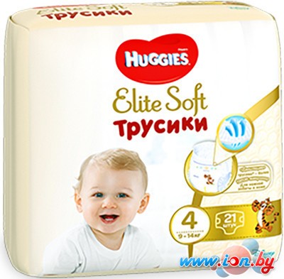 Трусики Huggies Elite Soft 4 (21 шт.) в Минске