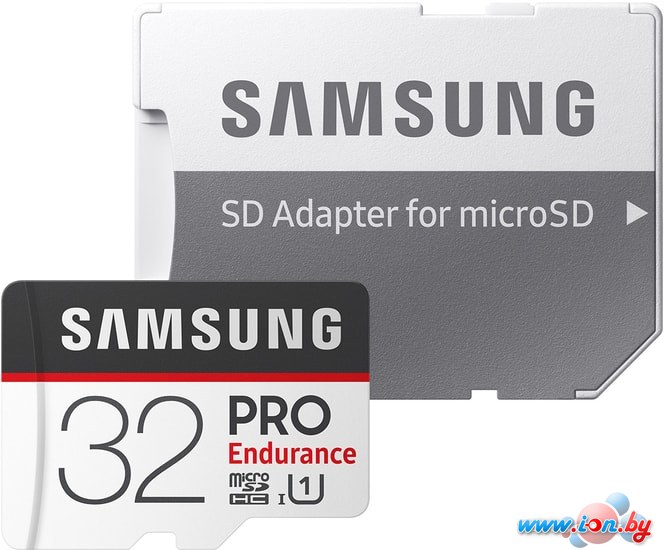 Карта памяти Samsung PRO Endurance microSDHC 32GB + адаптер в Витебске