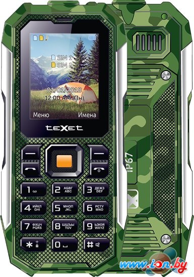 Мобильный телефон TeXet TM-518R (зеленый) в Бресте