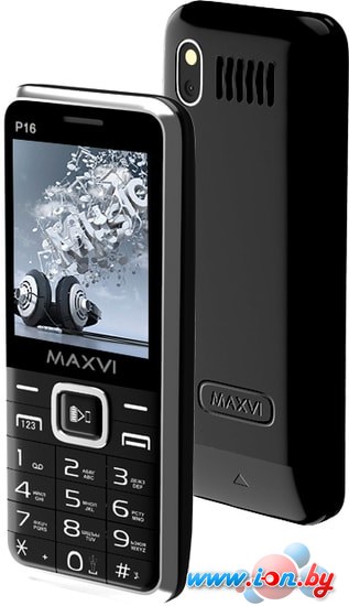 Мобильный телефон Maxvi P16 (черный) в Бресте