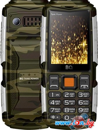 Мобильный телефон BQ-Mobile BQ-2430 Tank Power (камуфляж/серебристый) в Гомеле