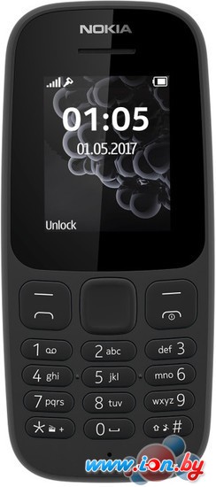 Мобильный телефон Nokia 105 (2017) (черный) в Бресте