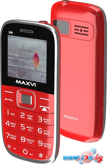 Мобильный телефон Maxvi B6 (красный) в Бресте