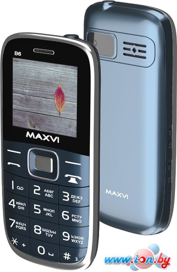 Мобильный телефон Maxvi B6 (маренго) в Витебске