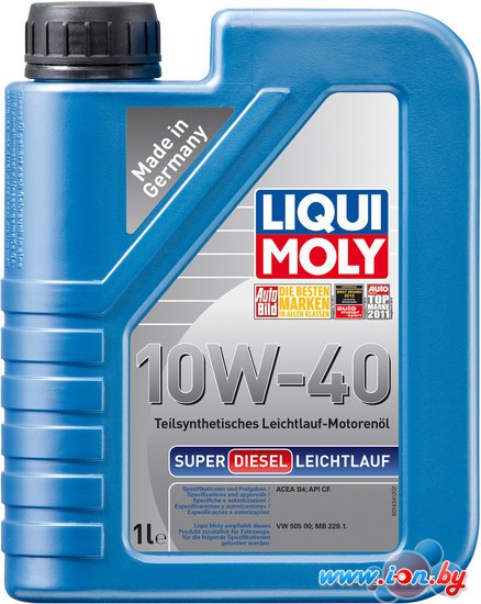 Моторное масло Liqui Moly Super Diesel Leichtlauf 10W-40 1л в Гомеле