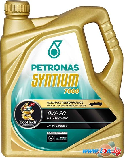 Моторное масло Petronas Syntium 7000 0W-20 5л в Гродно