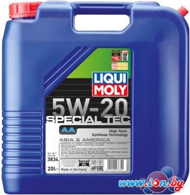 Моторное масло Liqui Moly Special Tec AA 5W-20 20л в Гомеле
