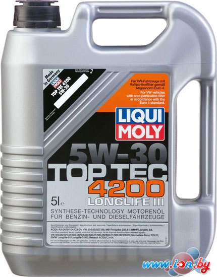 Моторное масло Liqui Moly TOP TEC 4200 5W-30 5л в Гомеле