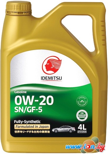 Моторное масло Idemitsu 0W-20 SN/GF-5 4л в Гомеле