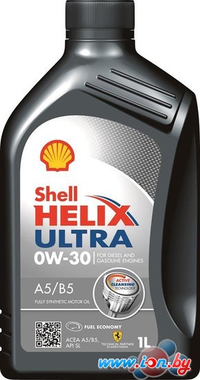 Моторное масло Shell Helix Ultra A5/B5 0W-30 1л в Витебске