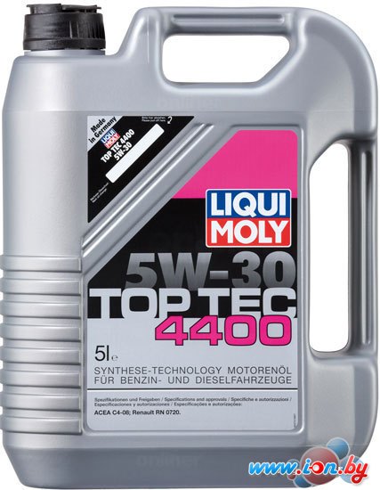 Моторное масло Liqui Moly Top Tec 4400 5W-30 5л в Витебске